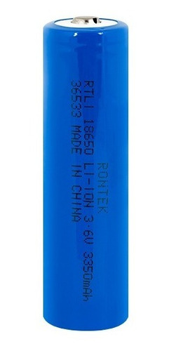 Bateria Recarregável Li-íon 18650 3,6v 3.350mah 2c