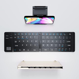 Teclado Plegable Portátil Geyes, Teclado Bluetooth Plegable