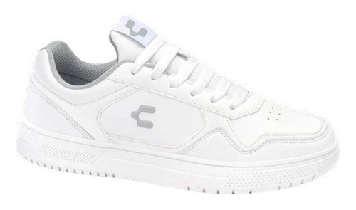 Tenis Casual Urbano Choclo Charly 8001 Blanco Para Mujer