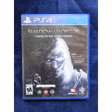 Juego Físico Shadow Of Mordor Game Of The Year Edition Ps4