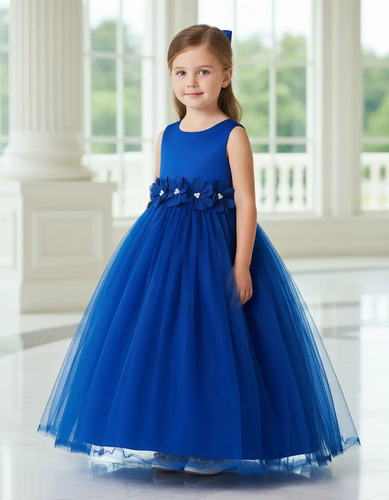 Vestido Elizabeth Creaciones Maylin Bebé Bautizo Largos | Meses sin interés