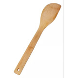 Espátula De Madera  Bambú Para Cocinar 30cm