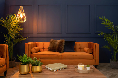 Sofá Salas Modernas Minimalistas Lounge Sillones Retro