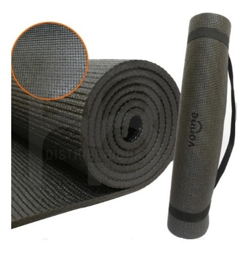 Mat Yoga Fitness Pilates Colchoneta Enrollable Gimnasia 6mm