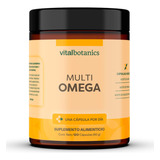 Suplemento Multi Omega 3, 6 Y 9 Con 120 Caps | Vitalbotanics Sabor Sin Sabor