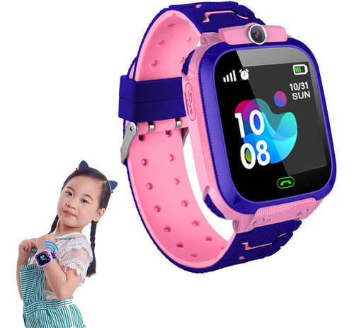 Relógio Smartwatch Infantil Q12 Infantil Gps Sos