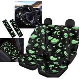 Alien Moon Ufo Star - Juego Completo De 8 Accesorios De Auto