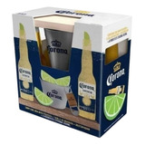 Cerveza Gift Pack Corona X4 Cervezas 330 Ml + Mi