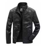 Jaqueta De Couro Masculina Motoqueiro Super Promoçao