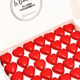 100 Bombones Chocolate Corazón Rojo Souvenir Candy Bar