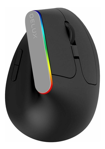 Mouse Vertical Ergonómico Inalámbrico Delux M618c 6 Botones