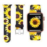 Malla P/apple Watch 44/45/49mm S9&ultra 2 8/7/6 B.flower M/l