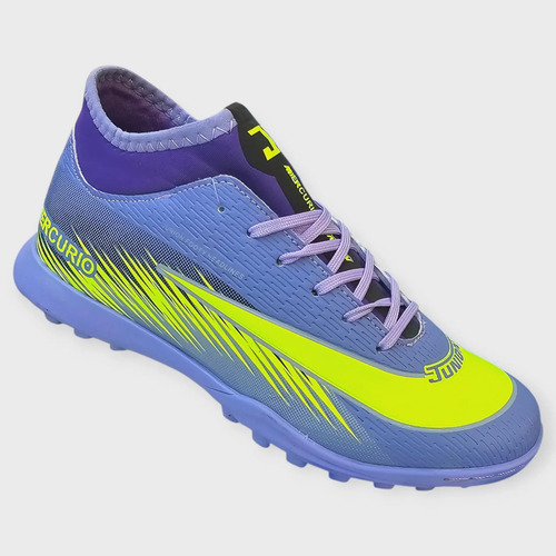 Tenis Futbol Rapido Fut7 Union Peri Marino Gris Cosidos