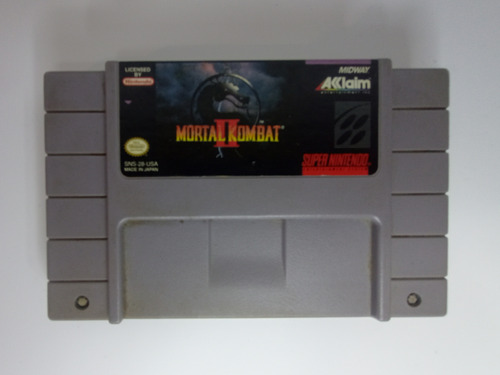 Mortal Kombat 2 Super Nintendo Juego Snes 
