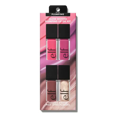 E.l.f. Cosmetics Elf Glow Reviver Lip Oil Set 4 | Envío gratis