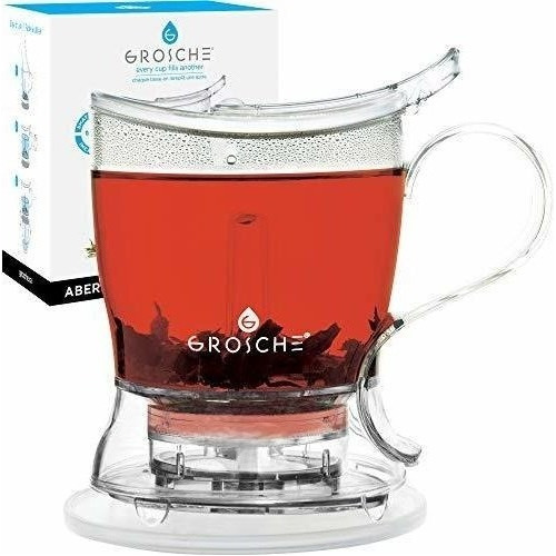 Grosche Aberdeen Perfect Tea Maker - Tetera Con Posavasos, T