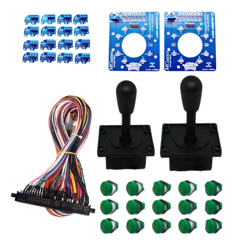 Kit Arcade Sensor Óptico Ultra Sensível + Cabo Jamma