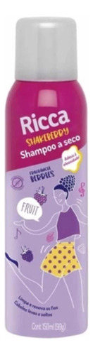 Shampoo A Seco Fragrância Berries Ricca