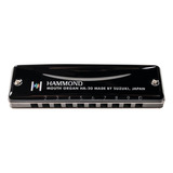 Armónica C/funda Other Harmonica Clave Bb Promaster - Negra