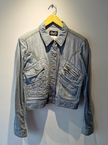 Campera Jean Dolce & Gabbana 32/46. Toda La Onda. Impecable!