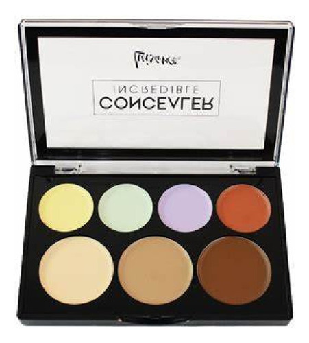 Paleta Corretivo Facial Contorno 8 Cores Luisance Concealer