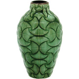 Home&co Luigi Vaso Decorativo 24x14x14cm Cerâmica Verde