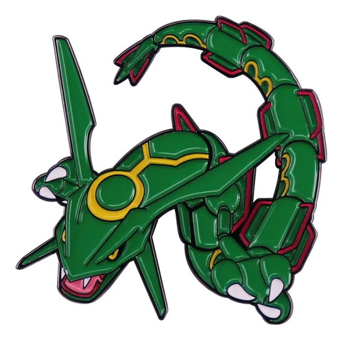 Pins De Rayquaza / Pokémon / Pines Metálicos (broches)