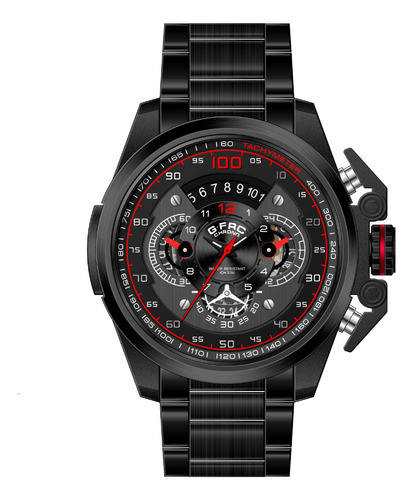 Reloj G-force Original H3633g Cronografo Negro + Estuche