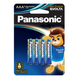 2 Paquetes Con 4 Pilas Alcalina Aaa  Lr03egl/4b Panasonic 