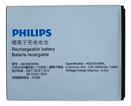 Bateria Philips Xenium S337 Ab2000jwml