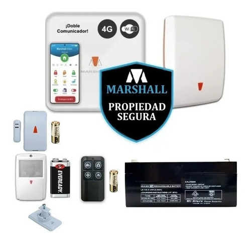 Kit Alarma Marshall 4g