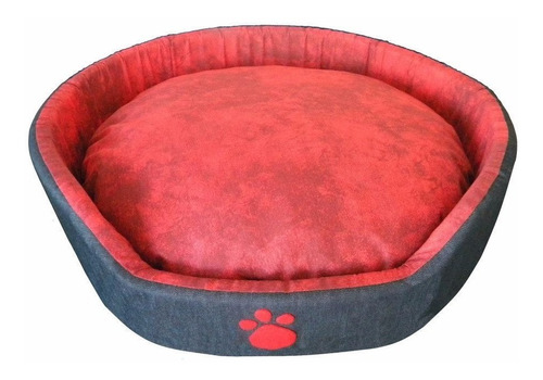  Cama Moisés Cucha Mascota Perro Grande 60cm Jean Color