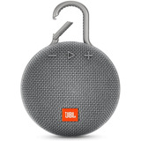 Bocina Jbl Clip 3 Portátil Con Bluetooth Waterproof Stone Grey 