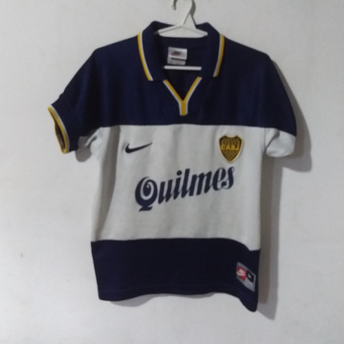 Camiseta Boca Suplente 1998 Nike  Original Talle Niño