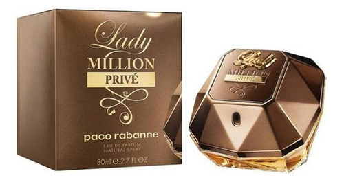 Perfume Paco Rabanne Lady Million Prive 80ml Original Caja