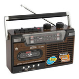 Radio Vintage Cassette Recorder Am/fm/sw1 Retro