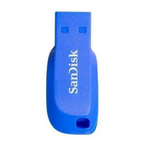 Memoria Usb Sandisk Cruzer Blade, 16gb, Usb 2.0, Azul