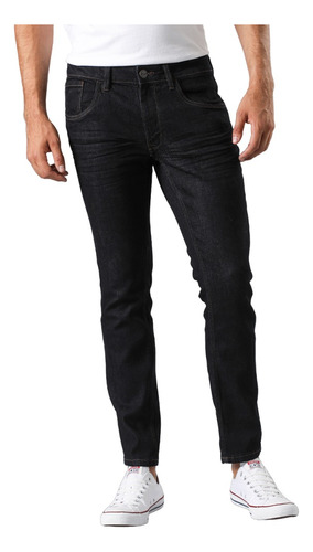 Jeans Wrangler Hombre Skinny Fit Raw