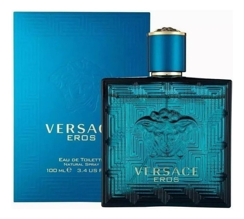 Versace Eros Eau De Toilette 100ml Para Hombre Original