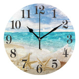 Wihve Reloj Vintage Conchas De Playa Y Estrellas De Mar, Rel