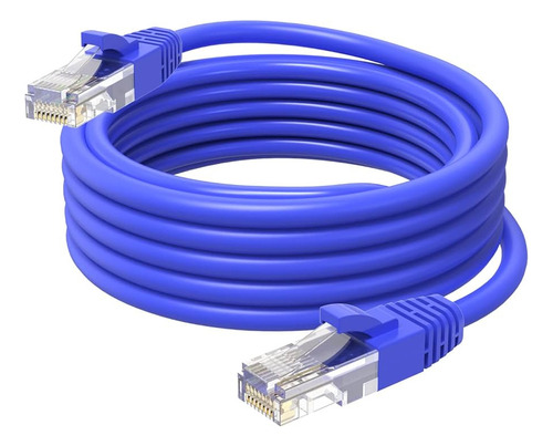 Cable De Red  Cat5egio Gio-pc530 30m Color Azul