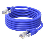 Cable De Red  Cat5egio Gio-pc530 30m Color Azul