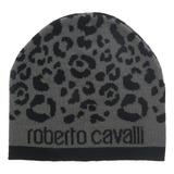 Gorro Roberto Cavalli Eszleopard Beanie Para Hombre