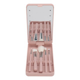 Set Organizador De Maquillaje, Brochas Con Espejo, Multifunc