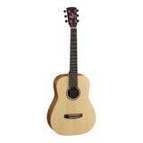 Guitarra Acústica Cort Earth Mini Para Diestros Open Pore Open Pore