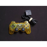 Control Sony Playstation Dualshock 2 Ps2 Dorado Generico