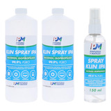 2 Pz 1l +150ml Limpiador Alcohol Isopropilico Kit 