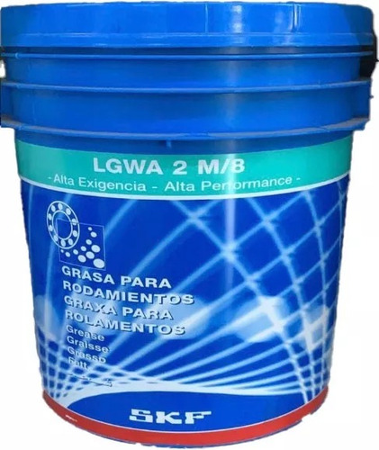 Grasa Skf 8kg Lgwa 2m/8 Alta Exigencia Rodamientos Automotor