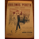 Partitura Bailemos Pebeta Tango Armando Acquarone