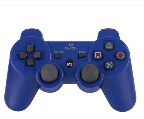 Control Ps3 Con Bluetooth Ultra Azul // 